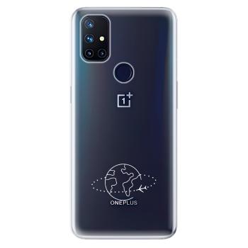 Odolné silikonové pouzdro iSaprio - čiré - Travel - OnePlus Nord N10 5G