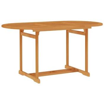 Zahradní stůl 150 × 90 × 75 cm masivní teakové dřevo, 315102 (315102)