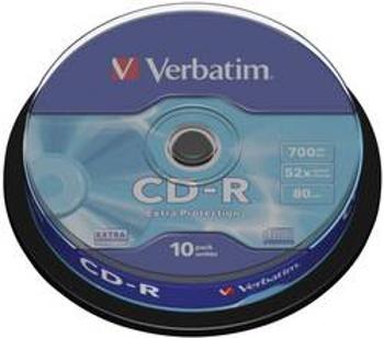 CR-R 700 MB Verbatim 43437 10 ks vřeteno