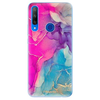 Odolné silikonové pouzdro iSaprio - Purple Ink - Huawei Honor 9X