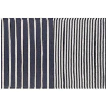 Venkovní koberec 120 x 180 cm tmavě modrý HALDIA, 204569 (beliani_204569)