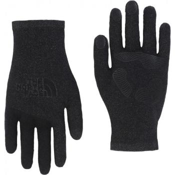 The North Face M ETIP KNIT GLOVE Pletené lyžařské rukavice, černá, velikost S