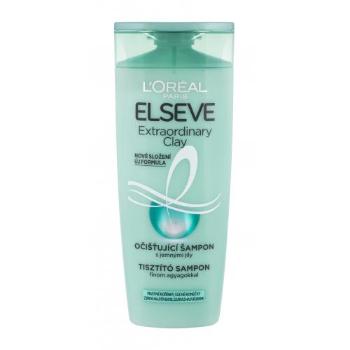 L'Oréal Paris Elseve Extraordinary Clay Rebalancing Shampoo 250 ml šampon pro ženy na mastné vlasy