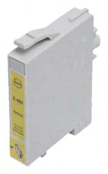 EPSON T0484 (C13T04844010) - kompatibilní cartridge, žlutá, 18ml