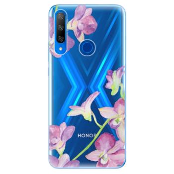 Odolné silikonové pouzdro iSaprio - Purple Orchid - Huawei Honor 9X