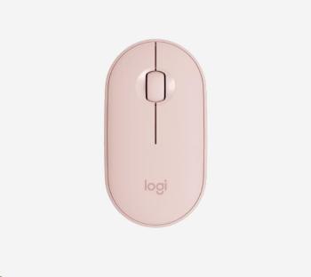 Logitech Pebble Wireless Mouse M350, růžová