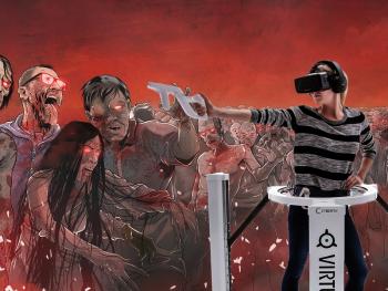 Zombie ostrov: Adrenalinová VR střílečka Praha