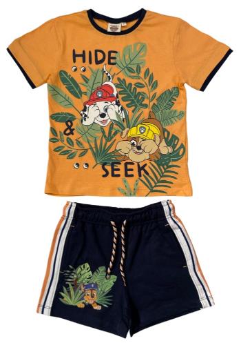 Setino Chlapecké pyžamo - Paw Patrol oranžové Velikost - děti: 3 roky
