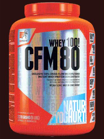 Extrifit CFM Instant Whey 80 2270 g natur yoghurt