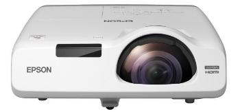 EPSON projektor EB-535W, 1280x800, 3400ANSI, HDMI, VGA, LAN, SHORT, 10.000h ECO životnost lampy, REPRO 16W