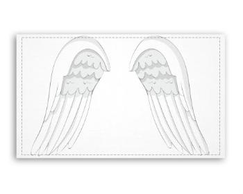 Fotoobraz 120x70 cm velký Andělská křídla