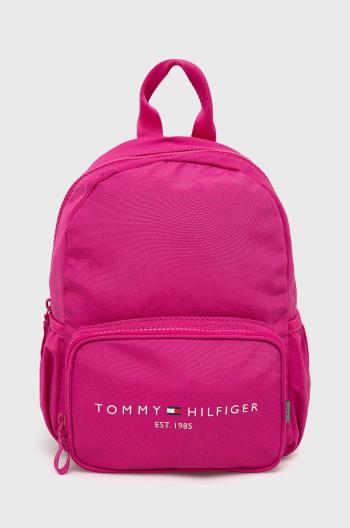 Dětský batoh Tommy Hilfiger růžová barva, malý, hladký