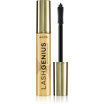 Avon Lash Genius Multitask & Multiply řasenka pro objem, natočení a oddělení řas 5 v 1 odstín Blackest Black 10 ml