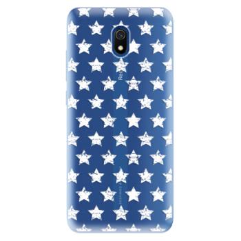 Odolné silikonové pouzdro iSaprio - Stars Pattern - white - Xiaomi Redmi 8A