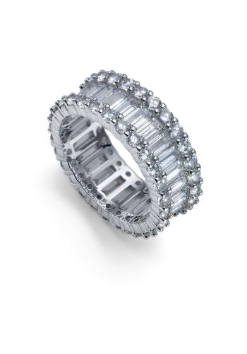 Oliver Weber Nadčasový prsten s kubickými zirkony Visayan 41174 54 mm