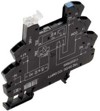 Patice pro relé Weidmüller TRP 5VDC 1CO EMPTY, 5 V/DC, 10 A, 1 přepínací kontakt, 10 ks