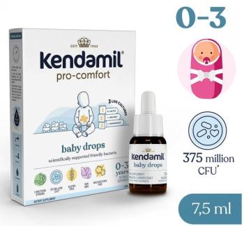 Kendamil Pro-comfort kapky pro děti 7,5 ml, doplněk stravy s probiotiky