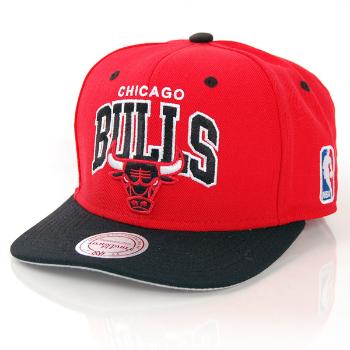 Mitchell & Ness Chicago Bulls Arch Snapback Red Black - UNI