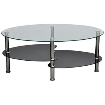 Konferenční stolek s exkluzivním designem černý (240509)