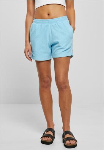 Urban Classics Ladies Towel Shorts balticblue - XL