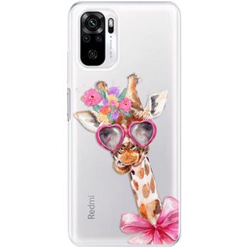 iSaprio Lady Giraffe pro Xiaomi Redmi Note 10 / Note 10S (ladgir-TPU3-RmiN10s)