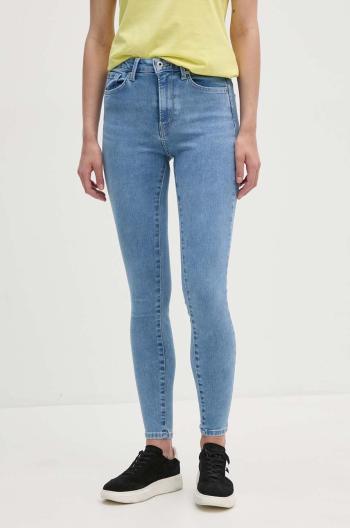 Džíny Pepe Jeans SUPER SKINNY JEANS HW dámské, PL204738PF9