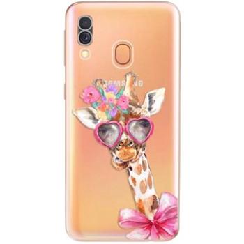 iSaprio Lady Giraffe pro Samsung Galaxy A40 (ladgir-TPU2-A40)