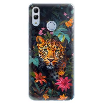 Odolné silikonové pouzdro iSaprio - Flower Jaguar - Huawei Honor 10 Lite