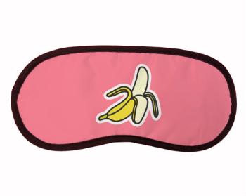 Maska na spaní - škraboška Banán samolepka