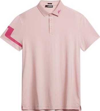 J.Lindeberg Heath Regular Fit Powder Pink XL Polo košile