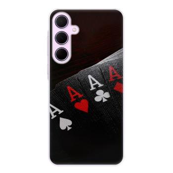 Odolné silikonové pouzdro iSaprio - Poker - Samsung Galaxy A35 5G