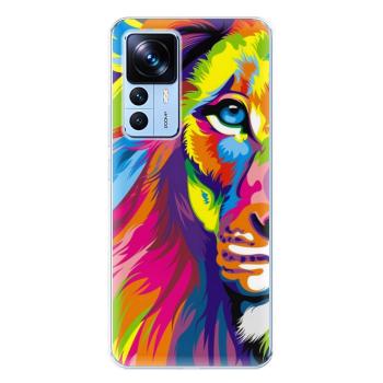 Odolné silikonové pouzdro iSaprio - Rainbow Lion - Xiaomi 12T / 12T Pro