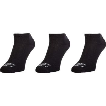 Umbro SPORT SOCKS 3 PACK Sportovní ponožky, černá, velikost 35-38