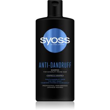 Syoss Anti-Dandruff šampon proti lupům pro suchou a svědící pokožku hlavy 440 ml