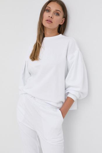 Mikina Twinset dámská, bílá barva, s aplikací