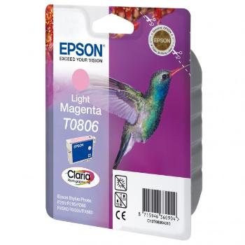 Epson originální ink C13T08064011, light magenta, Epson Stylus Photo PX700W, 800FW, R265, 285, 360, RX560