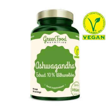 GreenFood Ashwagandha Extract 90 kapslí