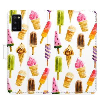 Flipové pouzdro iSaprio - Ice Cream Pattern - Samsung Galaxy A41