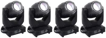 Flash 4x LED MOVING HEAD SPOT 150W (SET)