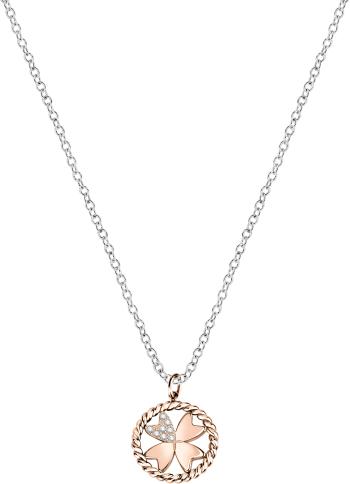 Morellato Ocelový náhrdelník s čtyřlístkem Multigipsy SAQG26