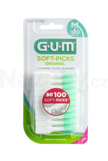 GUM Soft Picks Original Medium mezizubní kartáček 100 ks