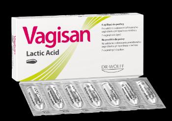 Vagisan Lactic Acid čípky 7 ks