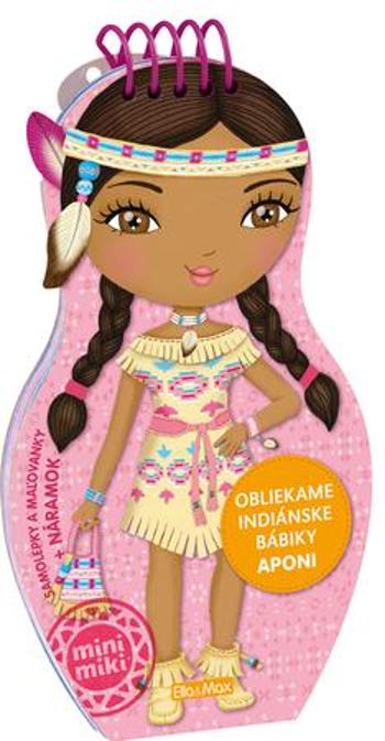 Oblékáme indiánské panenky Aponi omalovánky