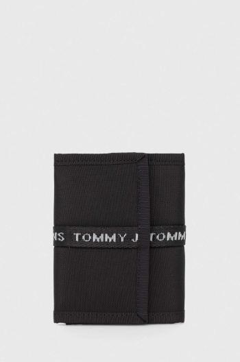 Peněženka Tommy Jeans černá barva