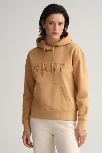 MIKINA GANT D2. TONAL HOODIE hnědá XXL