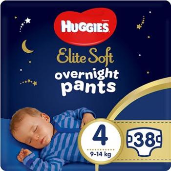 HUGGIES Elite Soft Pants přes noc Pants vel. 4 (2× 19 ks)