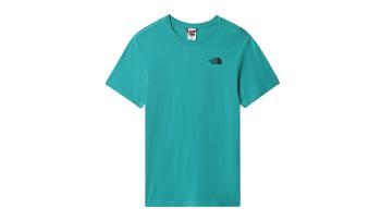 The North Face M S/S Red Box Tee tyrkysové NF0A2TX2ZCV1