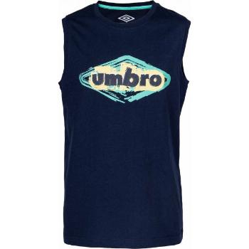 Umbro YORK Chlapecké tílko, tmavě modrá, velikost 128-134