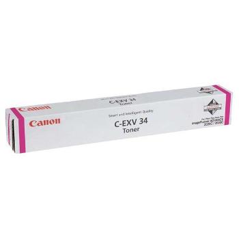 CANON C-EXV34 M - originální toner, purpurový, 19000 stran