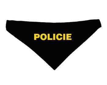 Šátek pro psa Policie